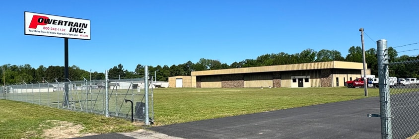 outside photo of the powertrain building